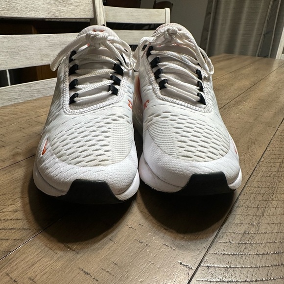 Nike Air Max 270 White Burnt Sunrise Size 8 - Picture 5 of 9